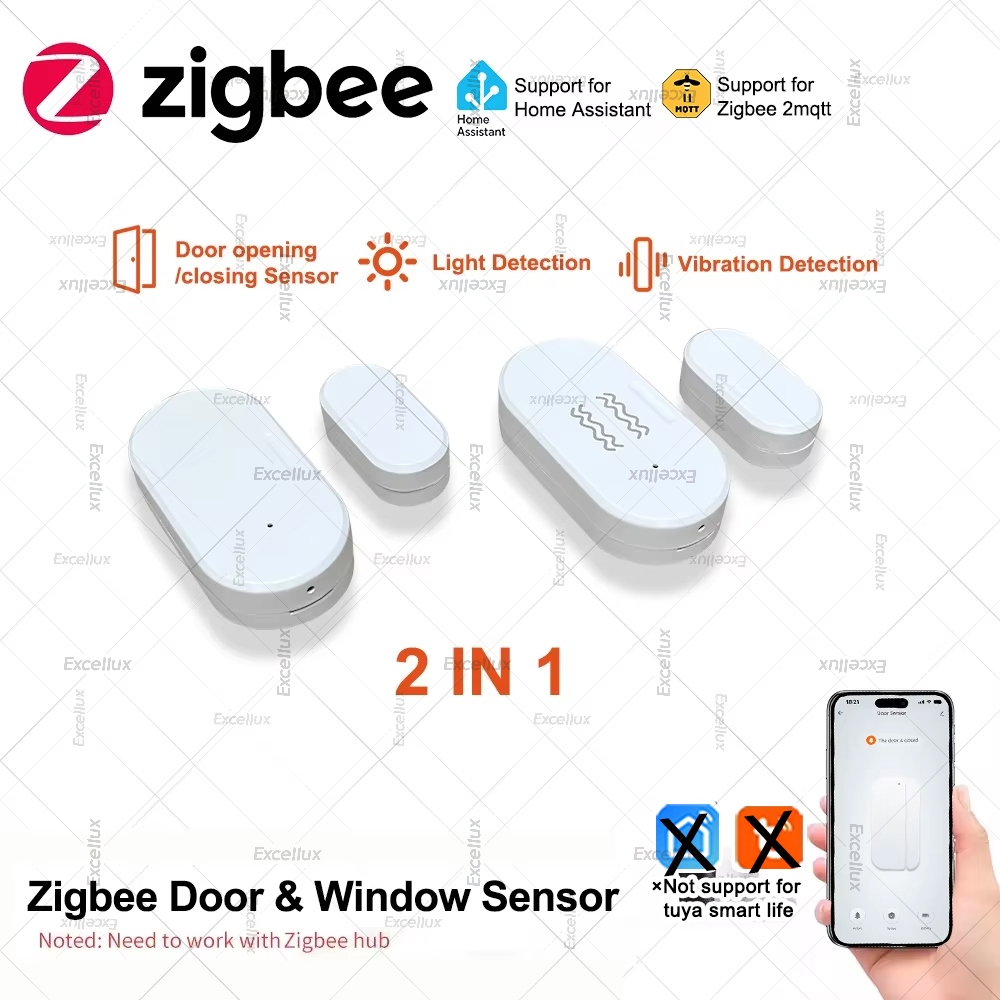 Home Security Devices - Zigbee 3.0 Door Window Sensor With