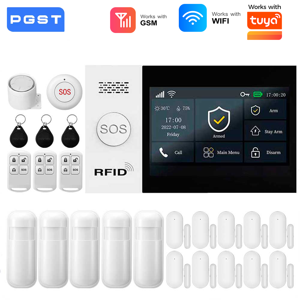 Home Security Deals - 2.4G WIFI Smart GSM Alarm System