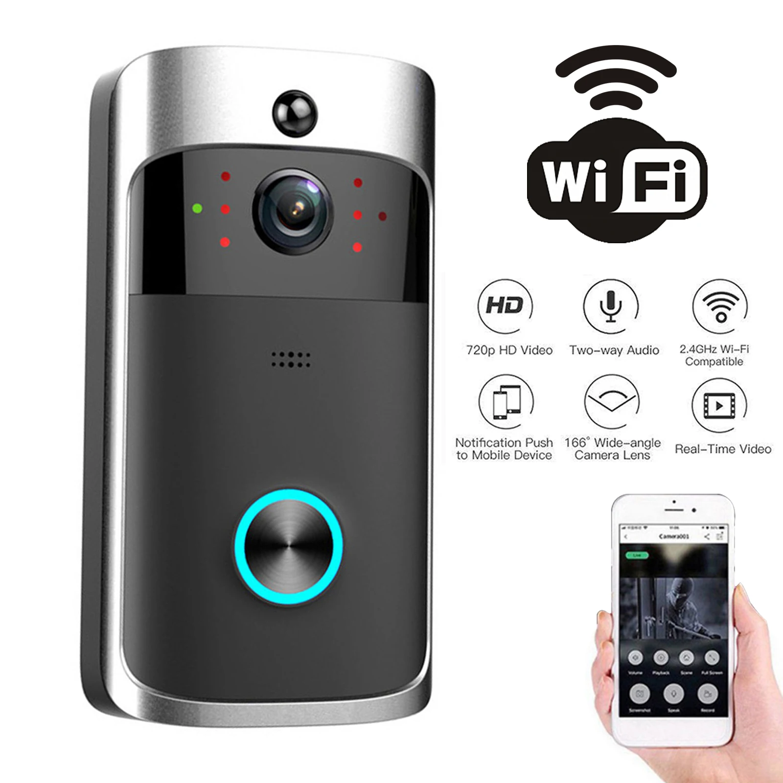 Home Security Blink - 2026 NEW V5 Video Door Bell