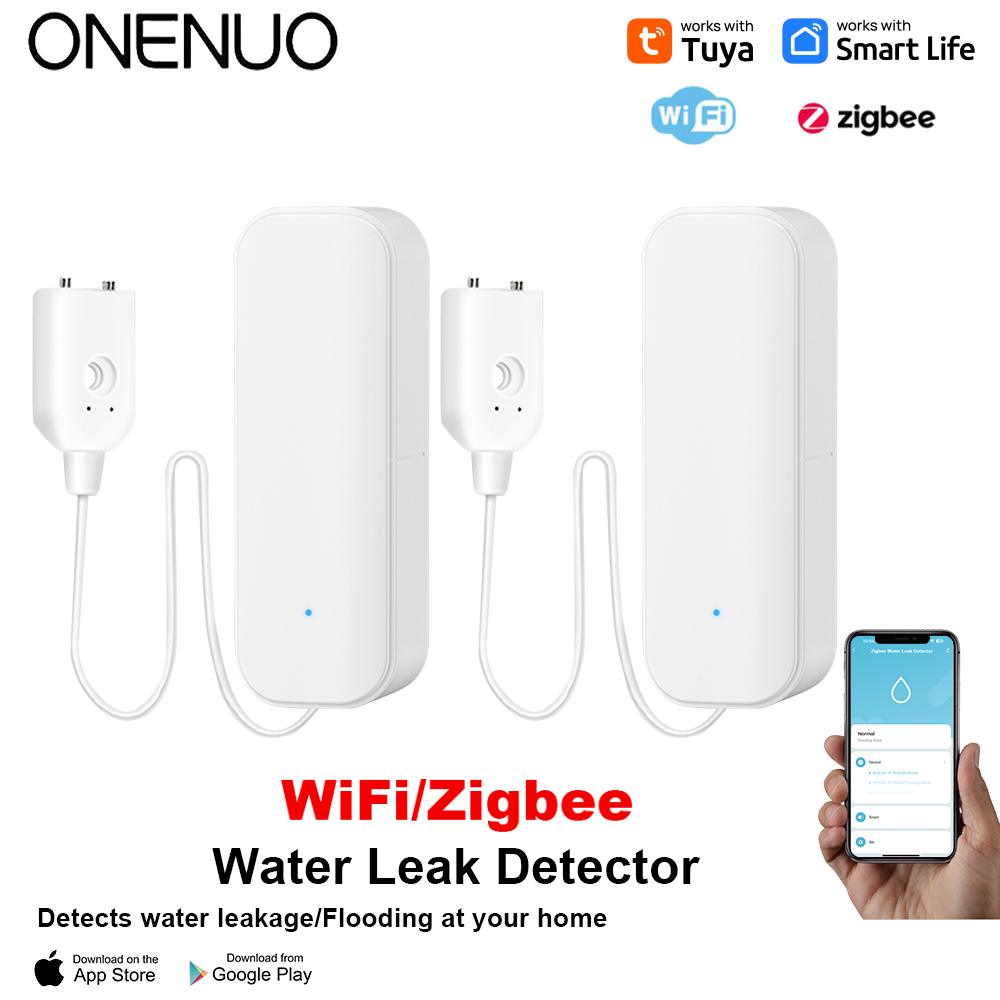 Home Security Home Assistant - WiFi/Zigbee Water Sensor Tuya Leakage Alarm