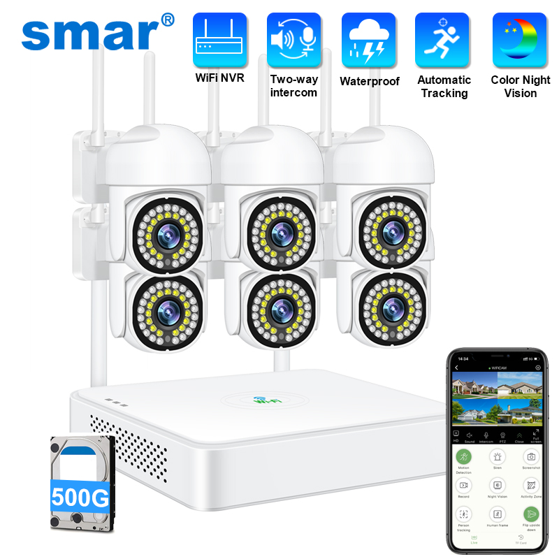 Home Security Deals - Smar 3MP Wireless CCTV Security Camera