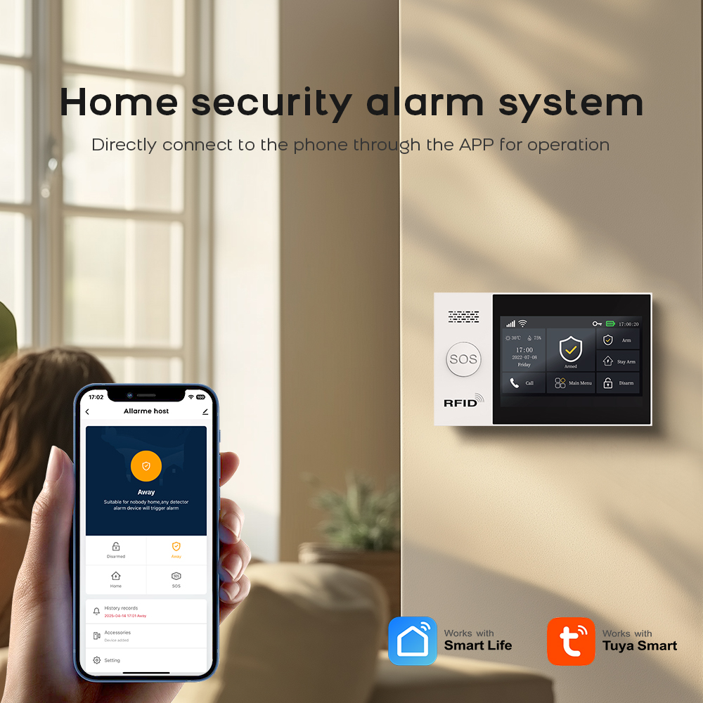 PG-107 Tuya Wireless Home WIFI - Home Security Deals ulasan dan harga