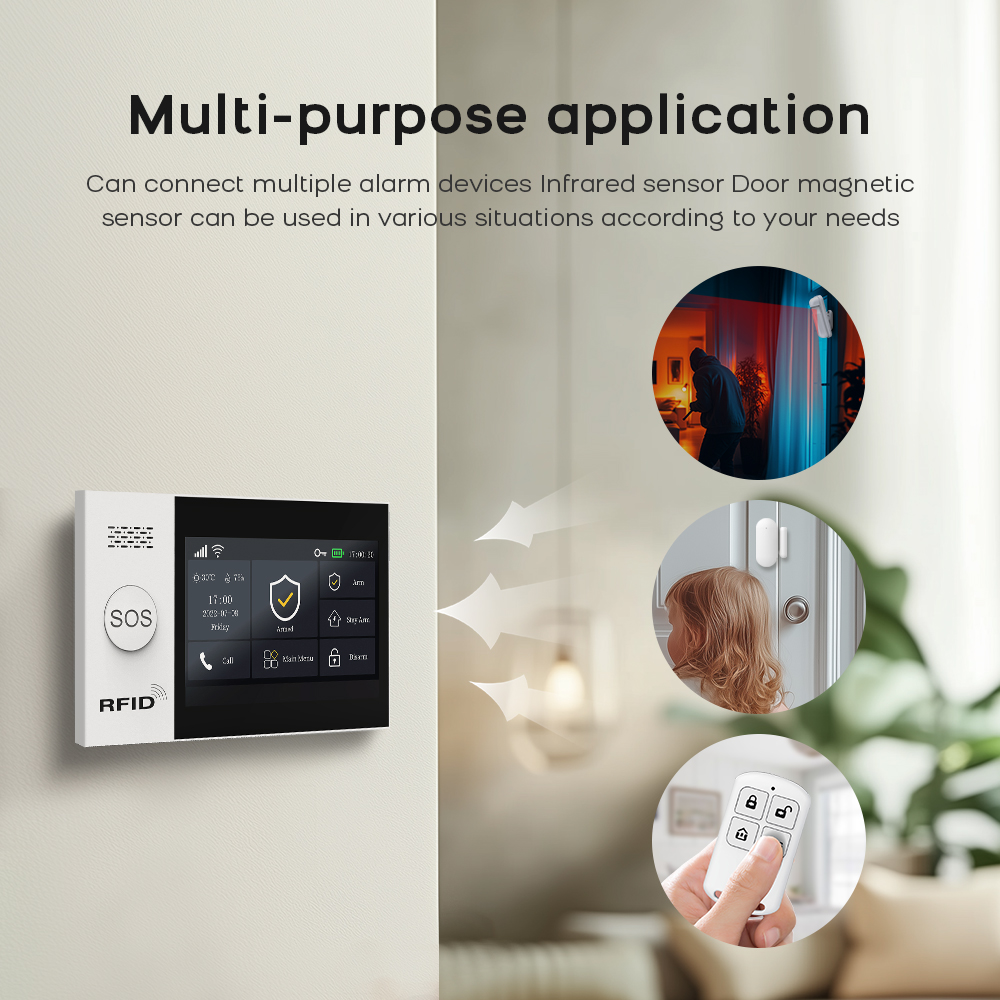 PG-107 Tuya Wireless Home WIFI - Home Security Deals ulasan dan harga