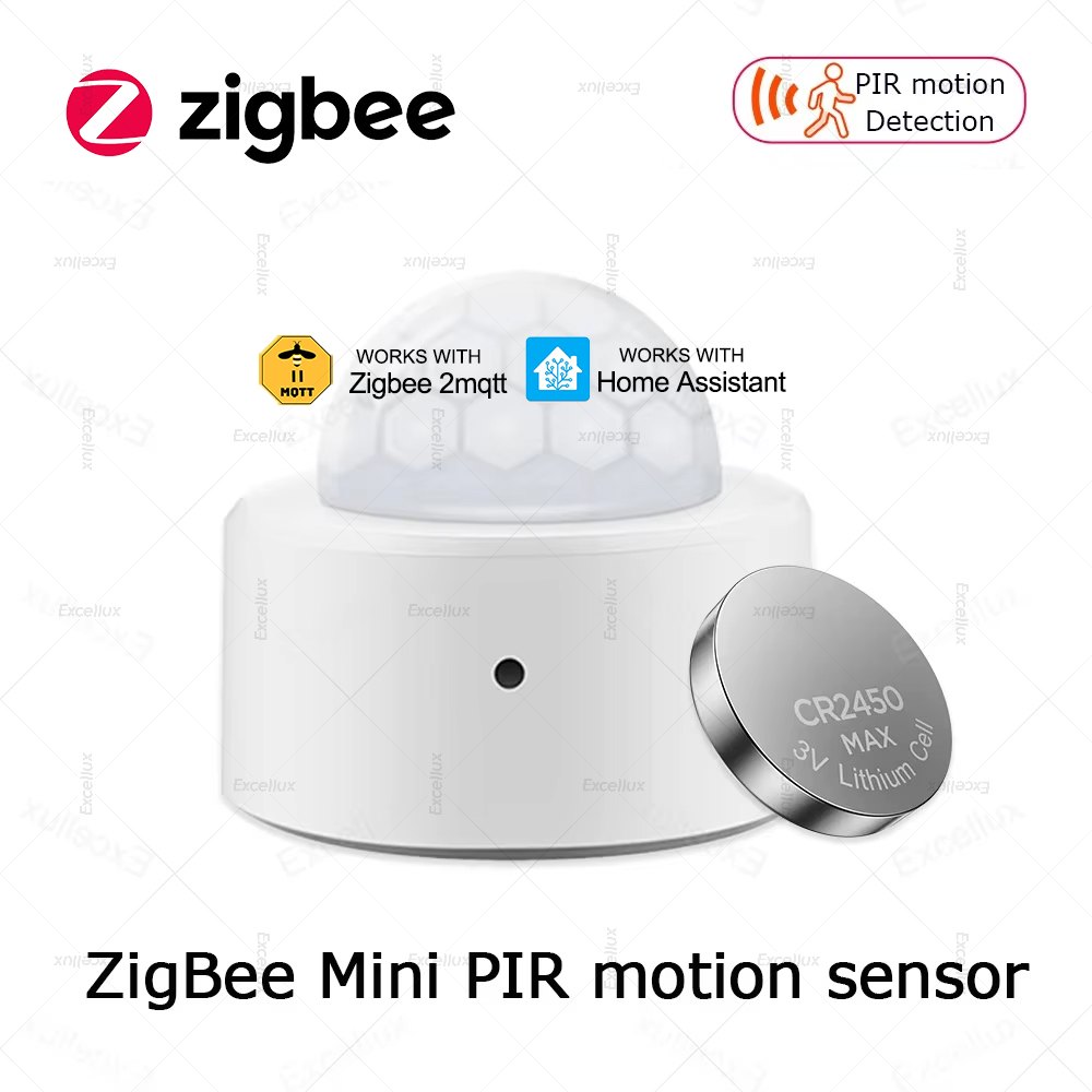 ZigBee PIR Motion Sensor Mini  - Home Security Home Assistant ulasan dan harga