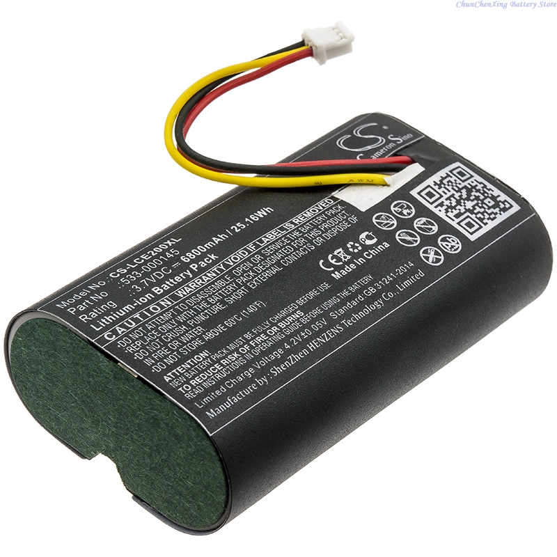 100% NEW 3.7V 5200/6800mAh Rep - Home Security Battery Replacement ulasan dan harga