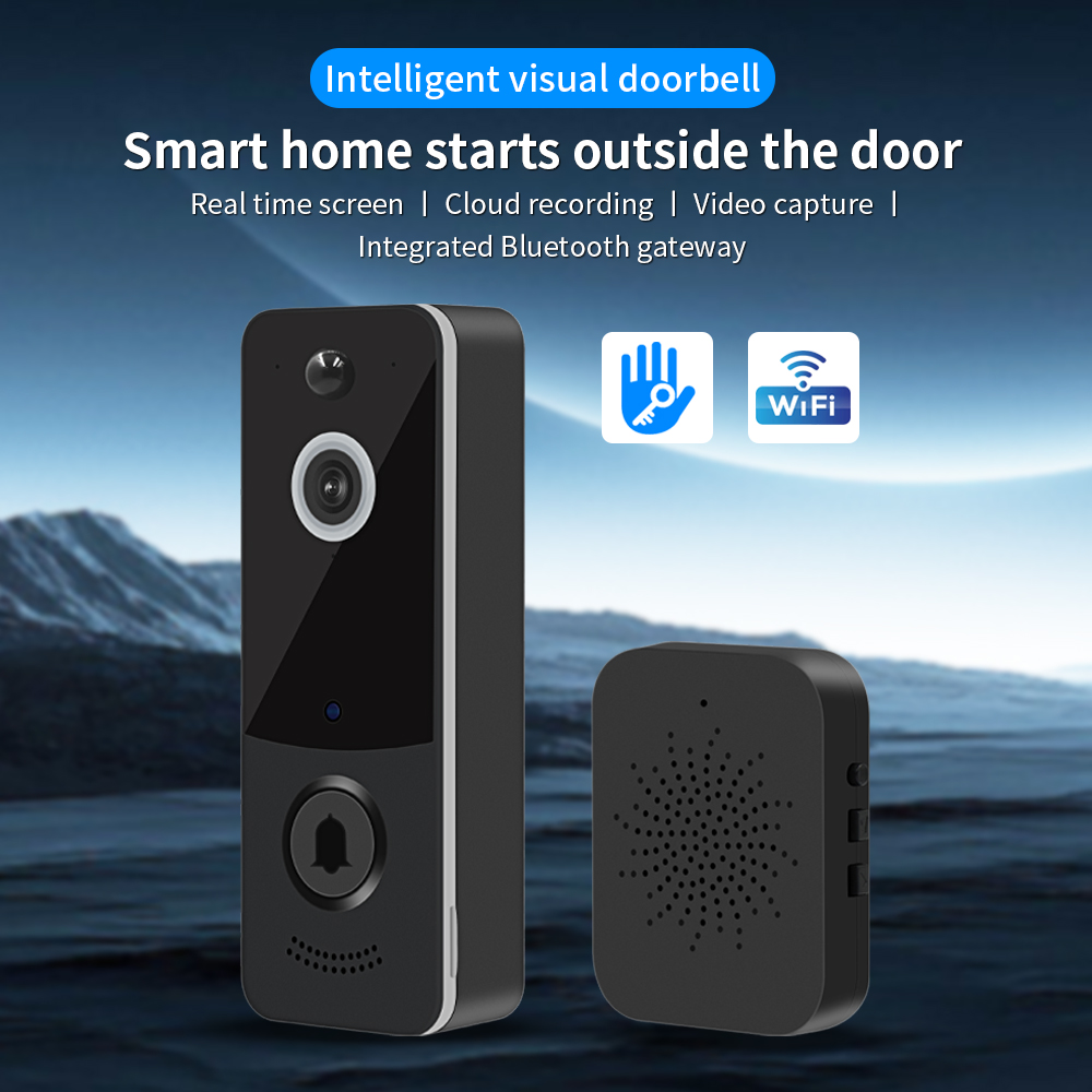 1080P WIFI Video Doorbell TTLO - Home Security Blink ulasan dan harga