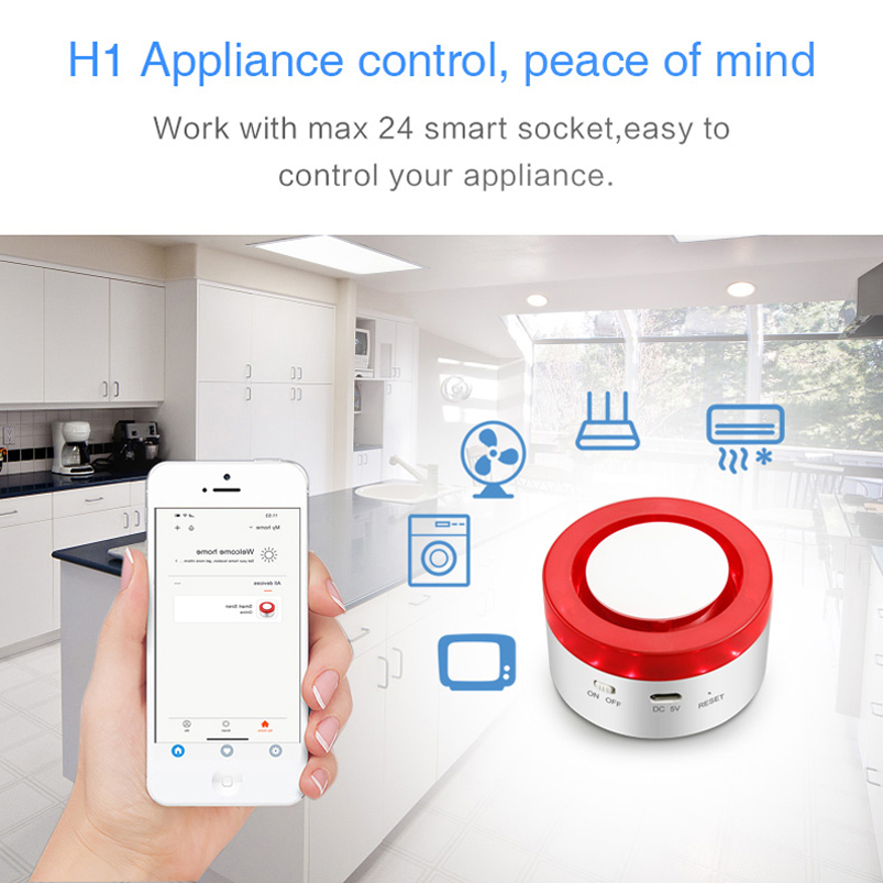 WiFi Tuya Home Alarm System 12 - Home Security Deals ulasan dan harga