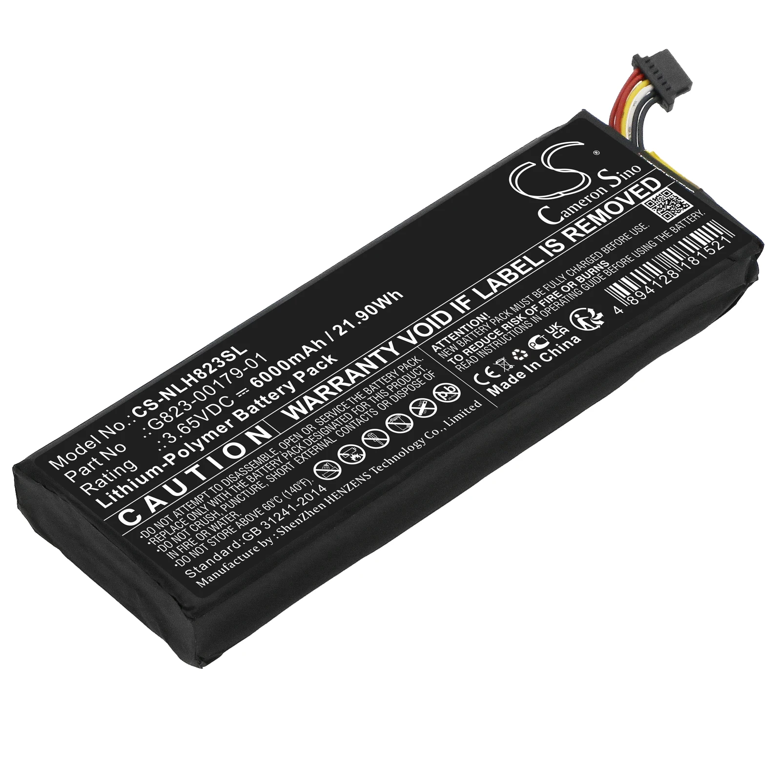 CameronSino Replacement Li-Pol - Home Security Battery Replacement ulasan dan harga