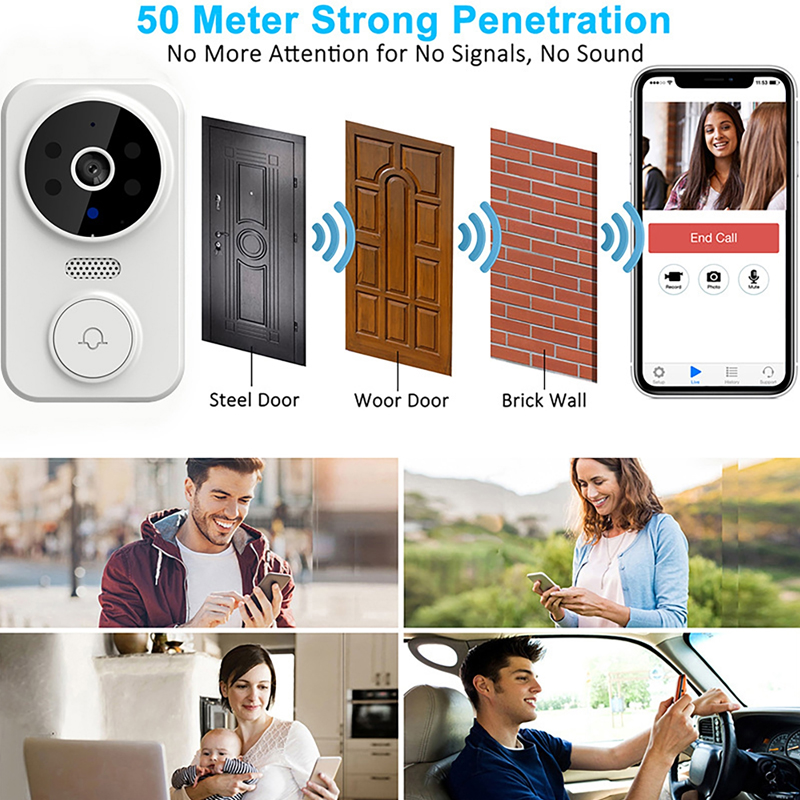 WiFi Smart Video Doorbell Came - Home Security Blink ulasan dan harga