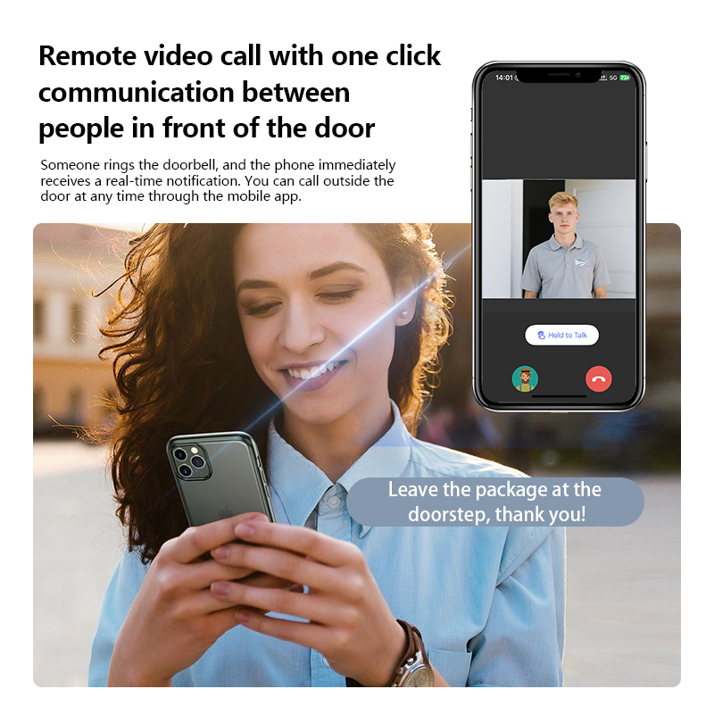 Smart Video Doorbell Camera, W - Home Security Blink ulasan dan harga