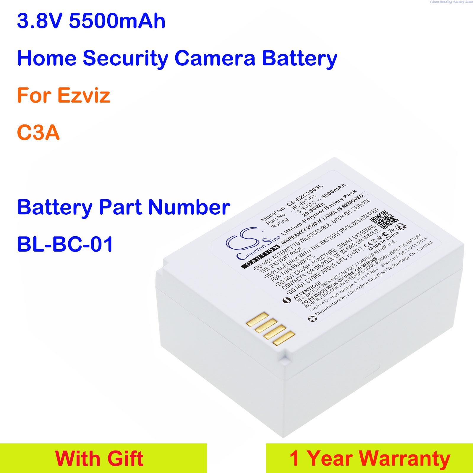 Cameron Sino 3.8V 5500mAh Home - Home Security Battery Replacement ulasan dan harga