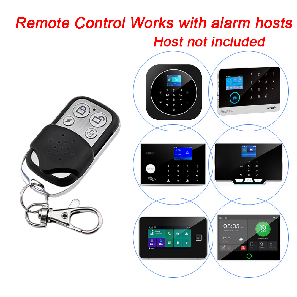 433MHz Wireless Remote Control - Home Security Home Assistant ulasan dan harga