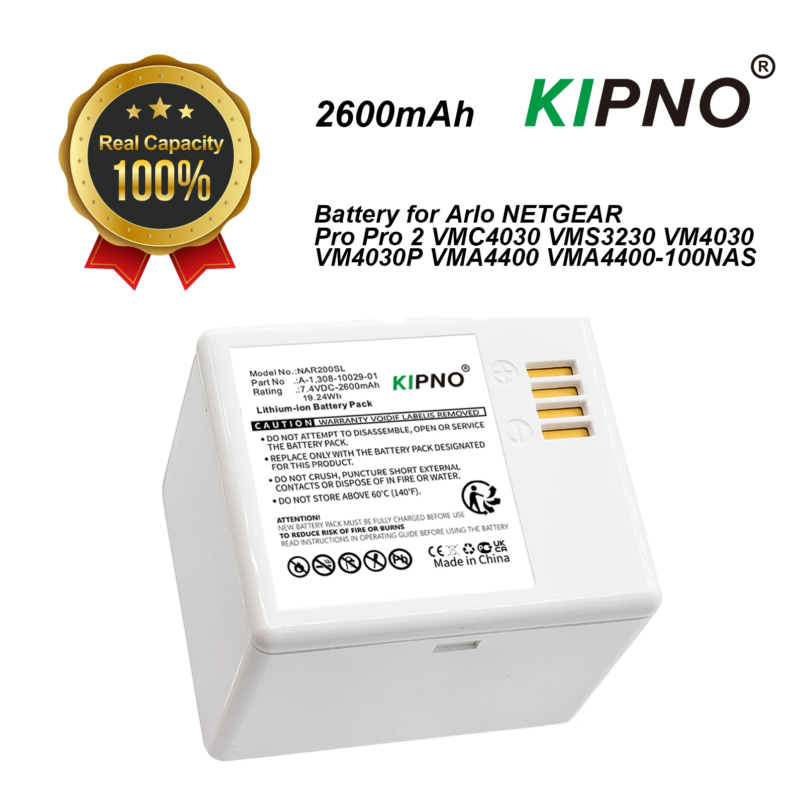 KIPNO Replacement Battery A-1  - Home Security Battery Replacement ulasan dan harga