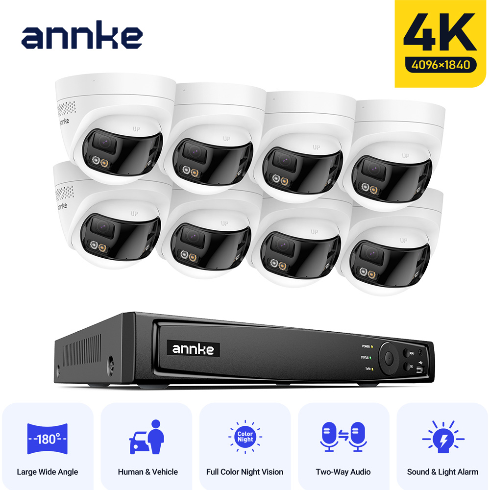 ANNKE 4K Outdoor Video Securit - Ip Camera Outdoor 4K ulasan dan harga