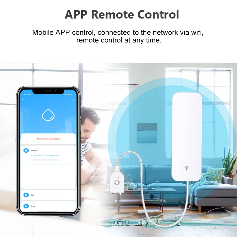 ZigBee WiFi Water Leak Sensor  - Home Security Devices ulasan dan harga