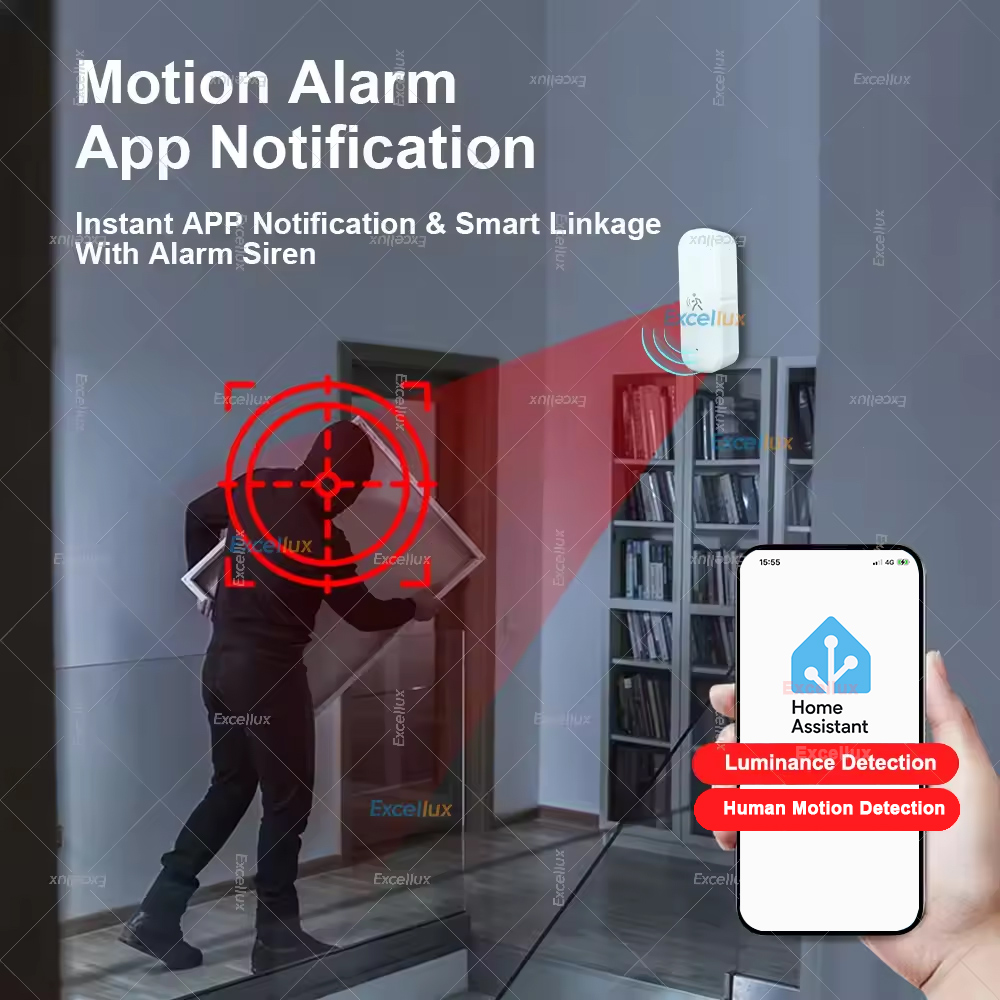 Smart ZigBee Motion Sensor Rad - Home Security Home Assistant ulasan dan harga
