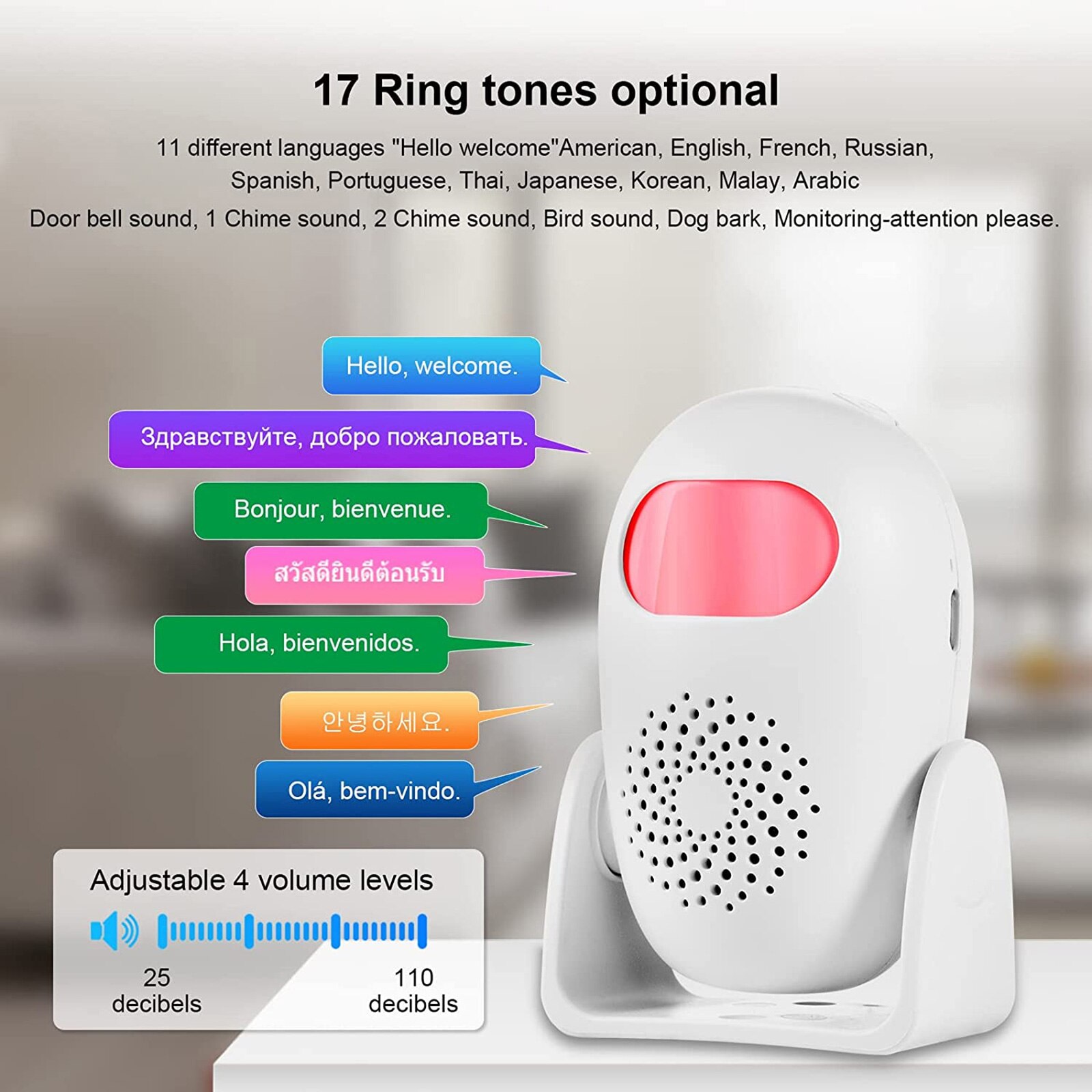 KERUI M120 Smart Motion Detect - Home Security Devices ulasan dan harga
