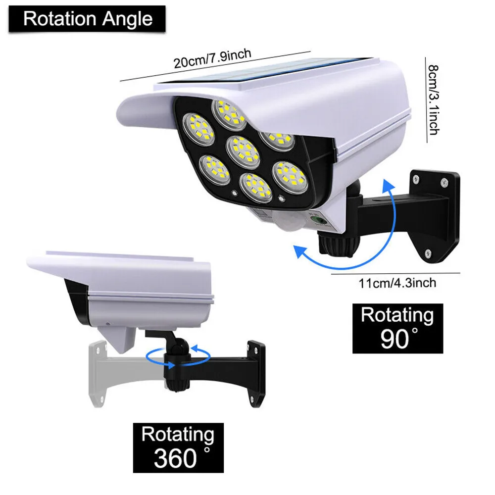 Outdoor Solar Light Motion Sen - Home Security Home Assistant ulasan dan harga