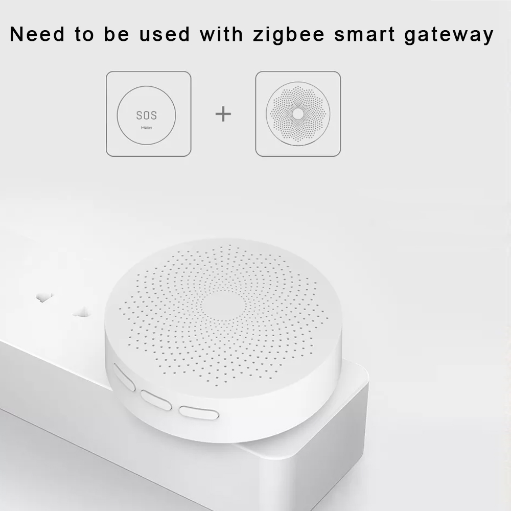 Meian Zigbee Tuya SOS Emergenc - Home Security Deals ulasan dan harga