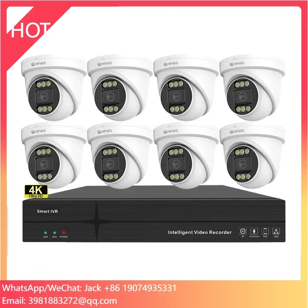 OEM 8MP 4K 25FPS PoE IP Camera - Ip Camera Outdoor 4K ulasan dan harga