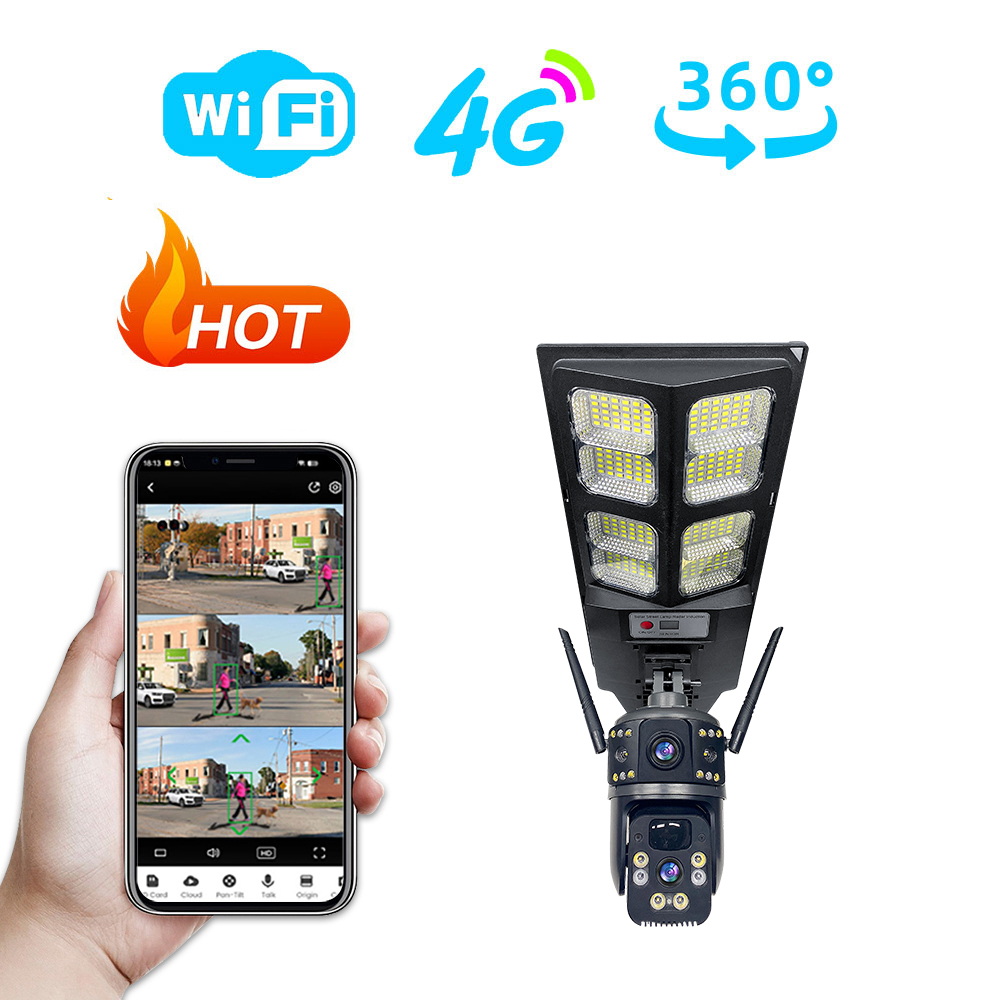 Leshine 3MP 4G Dual Lens Camer - Home Security Blink ulasan dan harga
