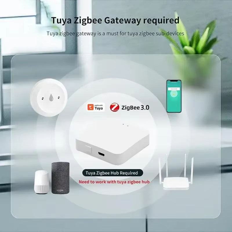 For Tuya ZigBee 3.0 Smart Wate - Home Security Home Assistant ulasan dan harga