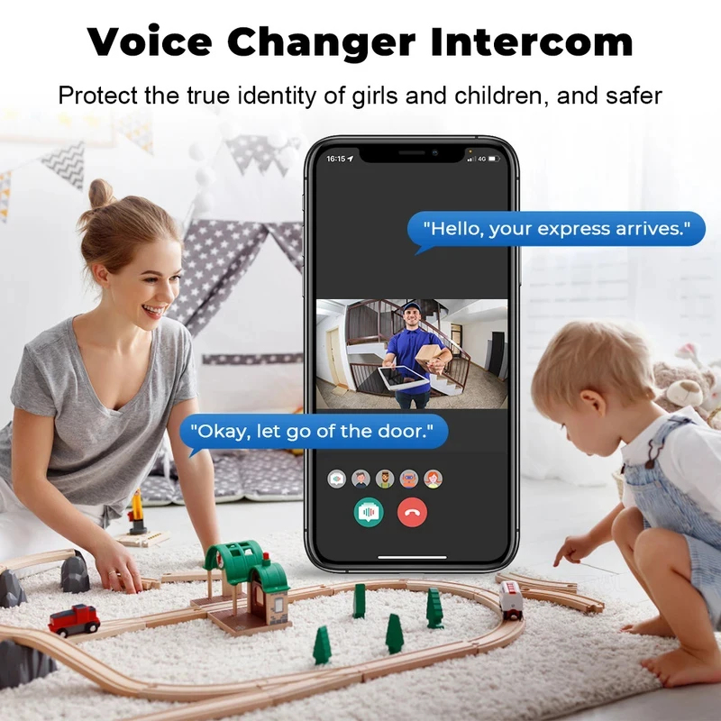 Smart Home WiFi Video Doorbell - Home Security Blink ulasan dan harga