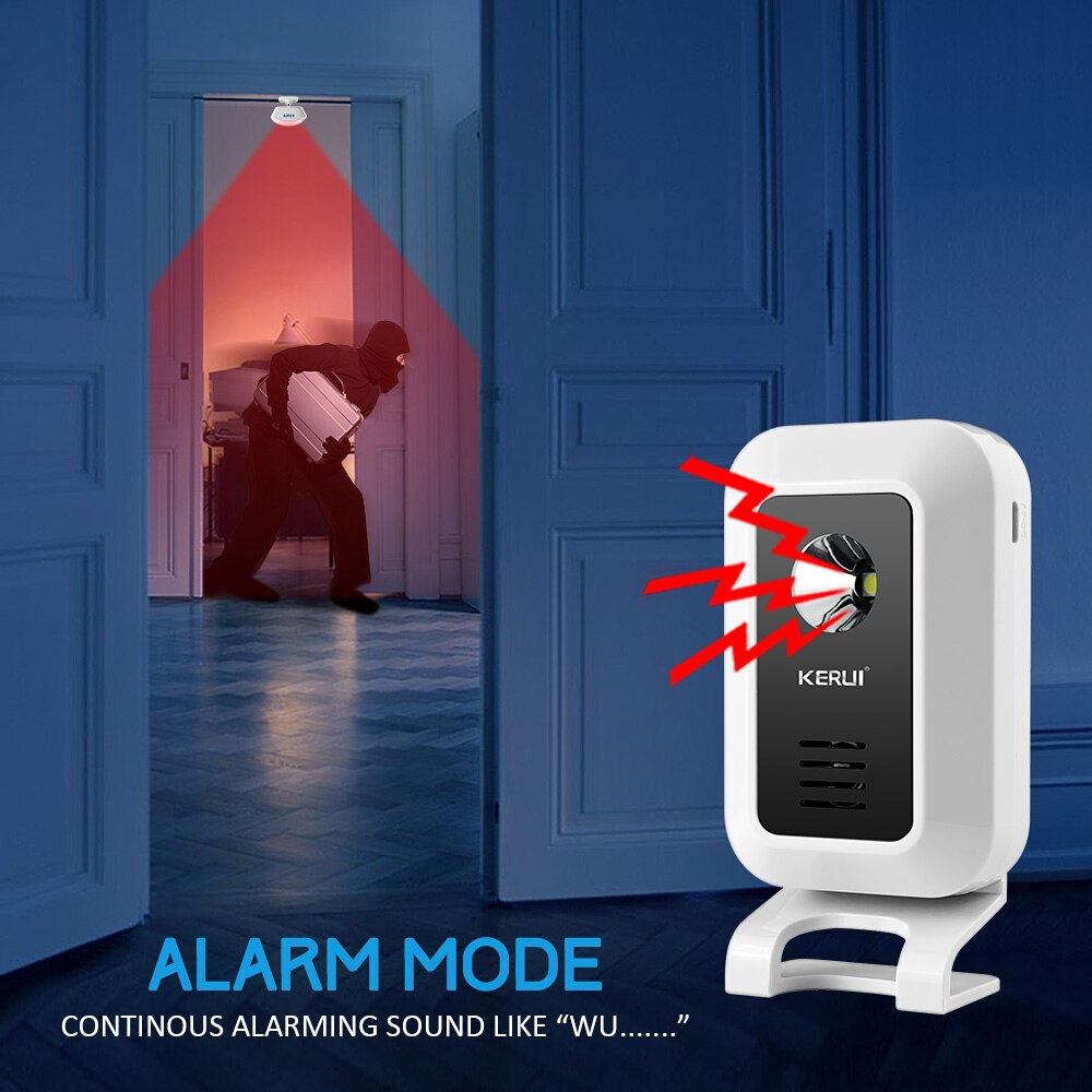 KERUI M7 Welcome Motion Sensor - Home Security Blink ulasan dan harga