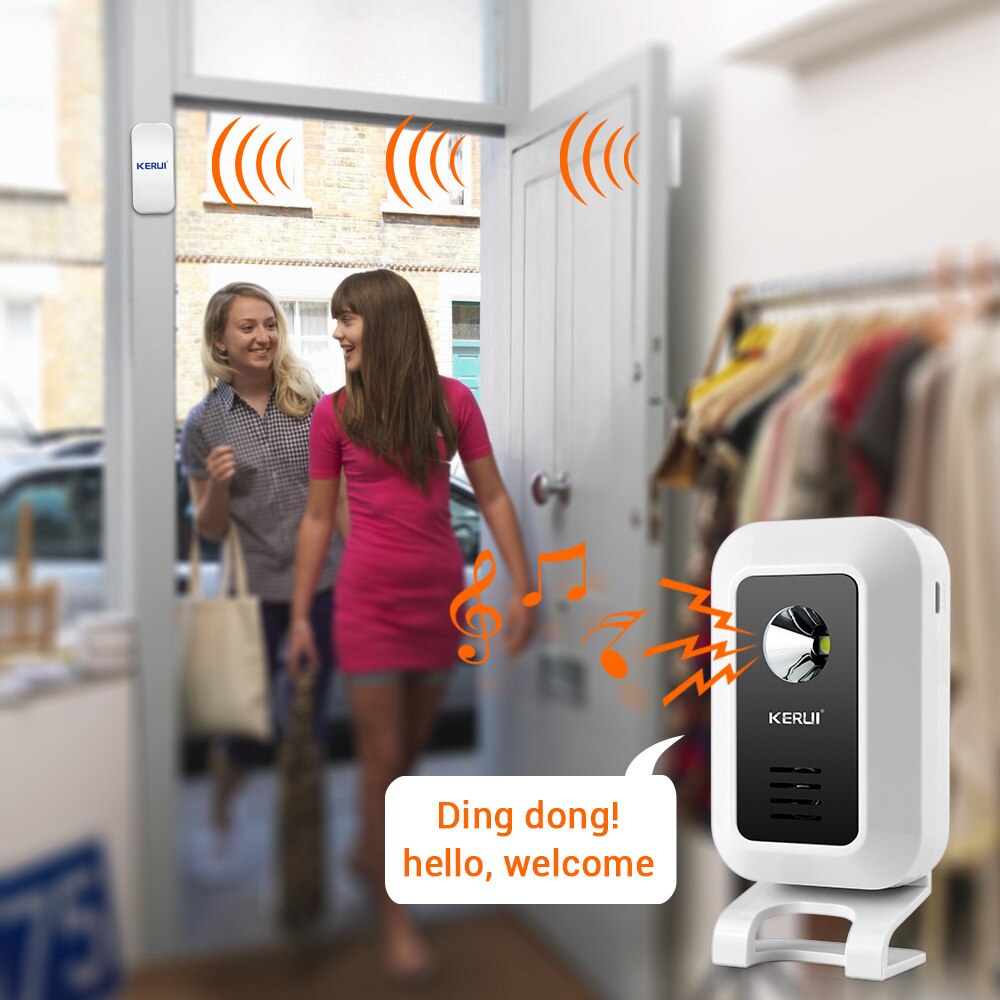 KERUI M7 Welcome Motion Sensor - Home Security Blink ulasan dan harga