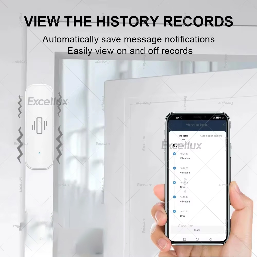 Zigbee Smart Vibration Sensor  - Home Security Home Assistant ulasan dan harga