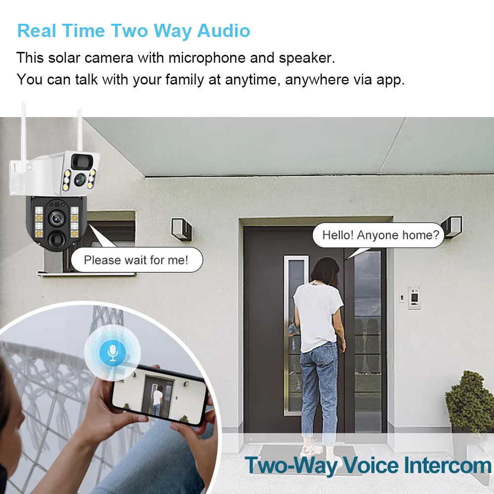 WiFi/4G Solar Camera IP CCTV S - Home Security Blink ulasan dan harga