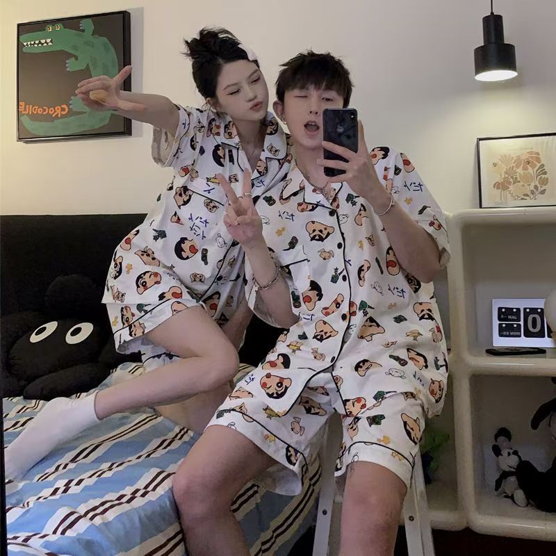 Couple Pajamas Plus Size Men'S - Home Security Movie ulasan dan harga