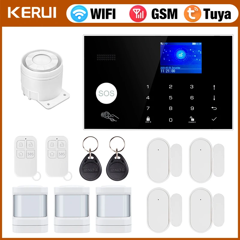 KERUI G30 Alarm System for Hom - Keypad Alarm Panel ulasan dan harga