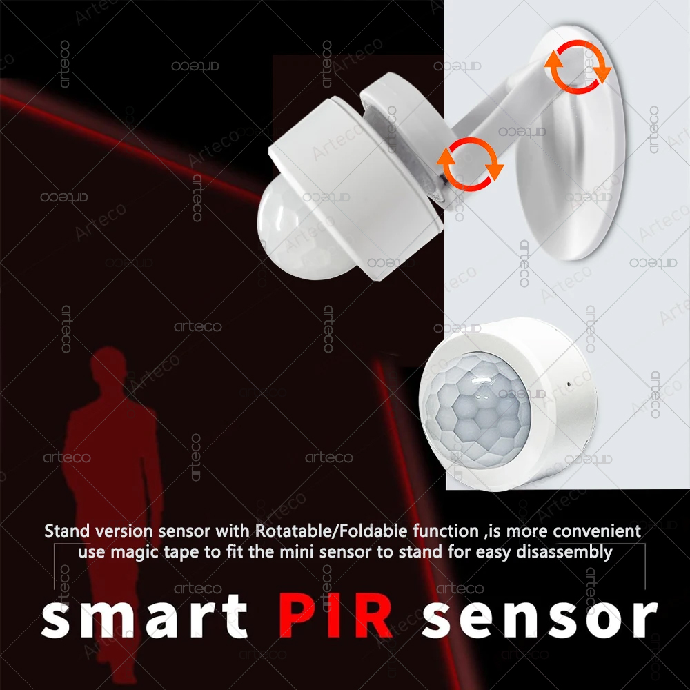 Zigbee 3.0 Mini PIR Motion Sen - Home Security Devices ulasan dan harga