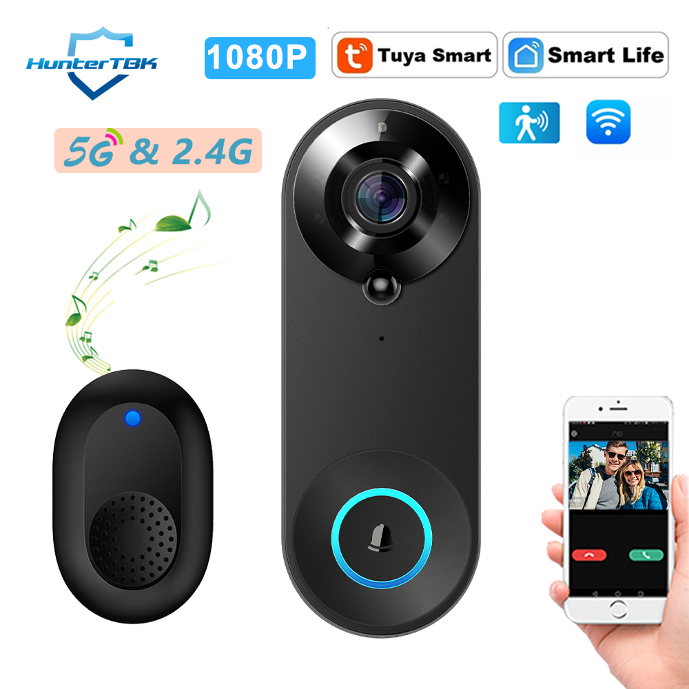 5G 2.4G WiFi Video Doorbell 10 - Home Security Blink ulasan dan harga