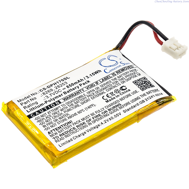 Cameron Sino 3.7V 850mAh Repla - Home Security Battery Replacement ulasan dan harga