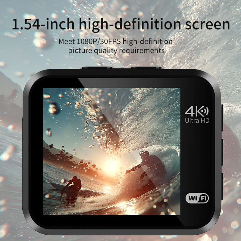 Mini Action Camera 4K Ultra HD - Ip Camera Outdoor 4K ulasan dan harga