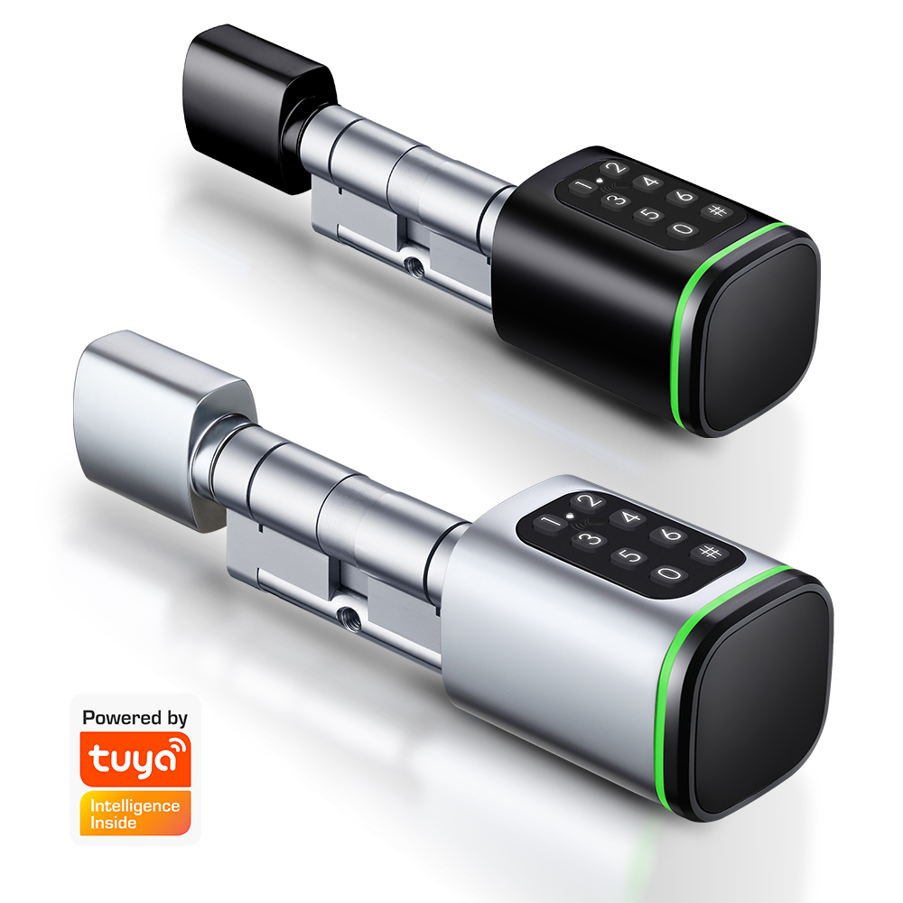 Smart Cylinder Lock Tuya 60-90 - Home Security Deals ulasan dan harga